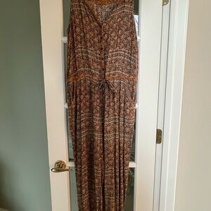 Bohemian Patterned Maxi Dress
